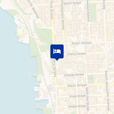 location of hotel on a map