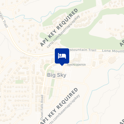 location of hotel on a map