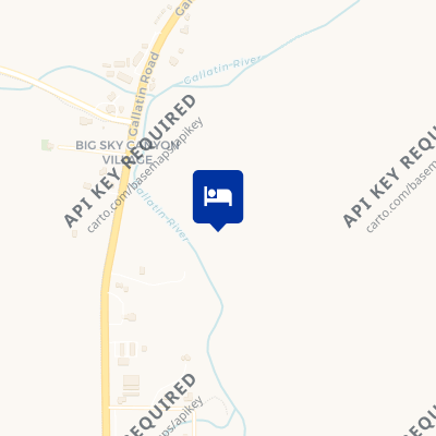location of hotel on a map