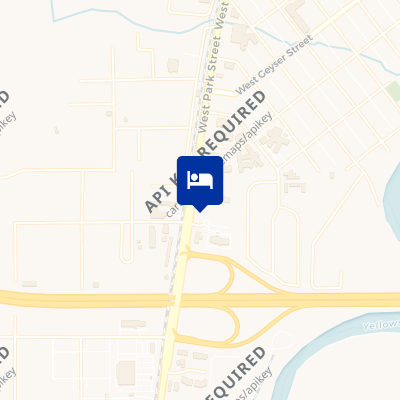 location of hotel on a map