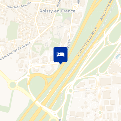 location of hotel on a map