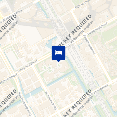 location of hotel on a map