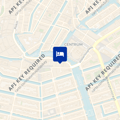 location of hotel on a map