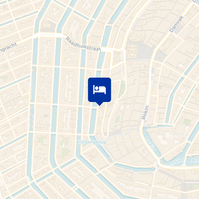 location of hotel on a map