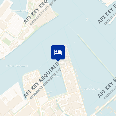 location of hotel on a map