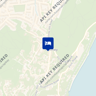 location of hotel on a map