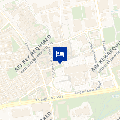 location of hotel on a map