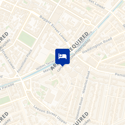 location of hotel on a map
