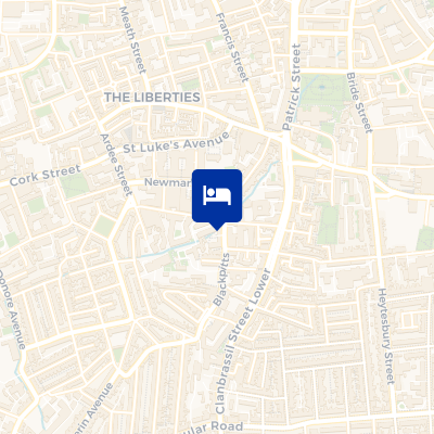 location of hotel on a map