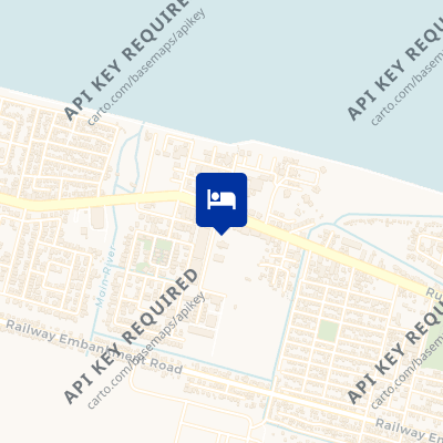 location of hotel on a map