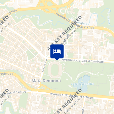 location of hotel on a map